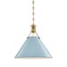 Hudson Valley Lighting Mark D. Sikes Painted No. 2 Large Pendant - MDS352-AGB/BB