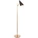 Visual Comfort Signature Collection AERIN Clemente 47 Inch Reading Lamp - ARN 1010HAB-BLK