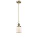 Innovations Lighting Bruno Marashlian Small Bell 5 Inch Mini Pendant - 201S-BB-G51-LED