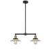 Innovations Lighting Bruno Marashlian Halophane 21 Inch 2 Light Mini Chandelier - 209-BAB-G2