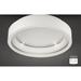 ET2 Lighting iCorona 23 Inch 1 Light LED Flush Mount - E35001-MW