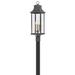 Hinkley Lighting Adair 27 Inch Tall 3 Light Outdoor Post Lamp - 2931DZ