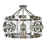 Framburg Ephemeris 22 Inch 5 Light LED Semi Flush Mount - 5030 PN