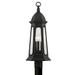 Troy Lighting Astor 21 Inch Tall 3 Light Outdoor Post Lamp - P6365