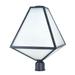 Crystorama Brian Patrick Flynn Glacier 21 Inch Tall 3 Light Outdoor Post Lamp - GLA-9709-OP-BC