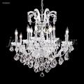 James R. Moder Maria Theresa Grand 26 Inch 12 Light Chandelier - 91030GL22