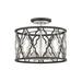 Hinkley Lighting Portico 16 Inch 4 Light Semi Flush Mount - 3063GG