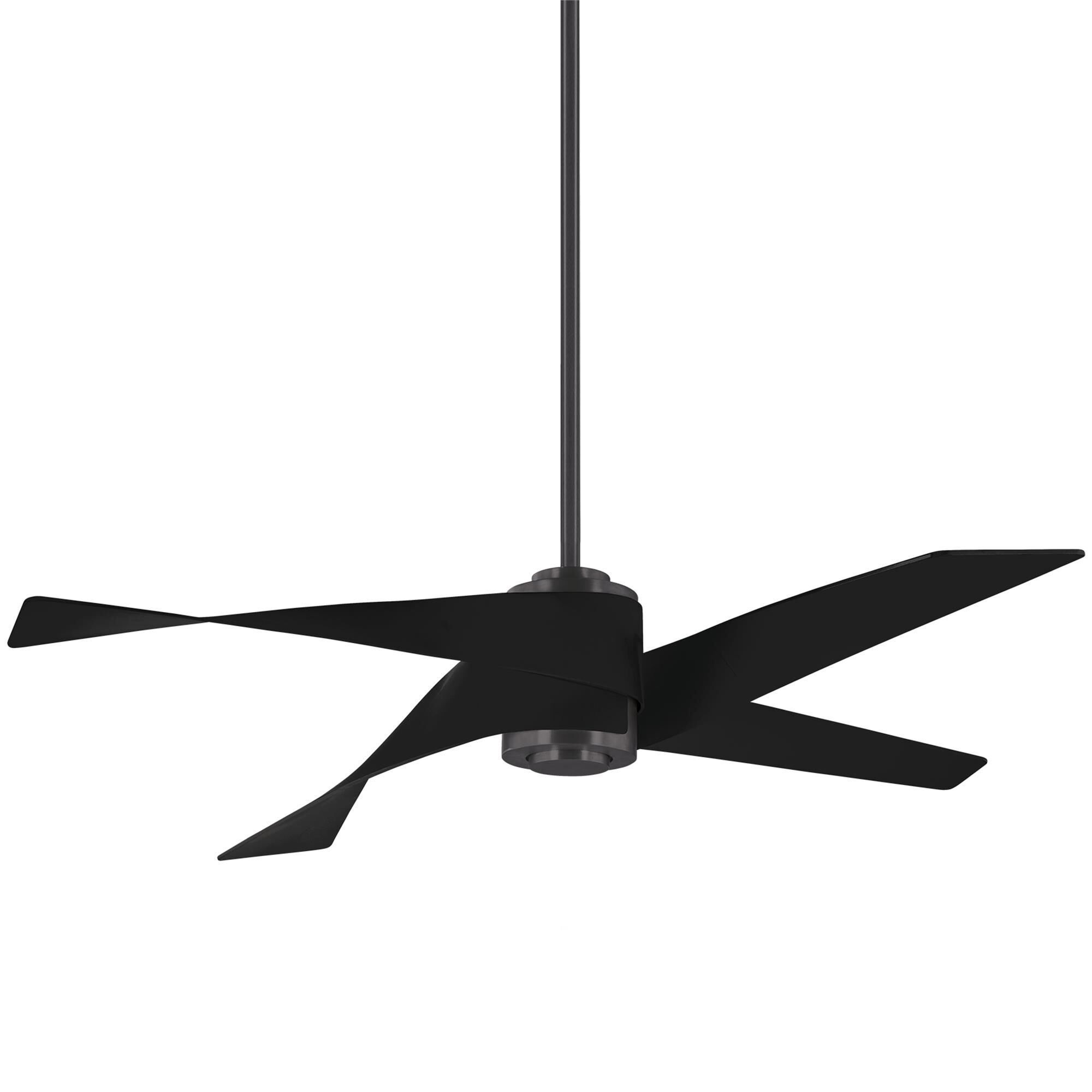 Minka Aire Artemis IV 64 Inch Ceiling Fan with Light Kit - F903L-GM/MBK