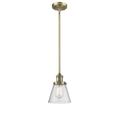 Innovations Lighting Bruno Marashlian Small Cone 6 Inch Mini Pendant - 201S-BB-G64-LED