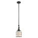 Innovations Lighting Bruno Marashlian Small Bell Cage 6 Inch Mini Pendant - 206-BK-G51-CE