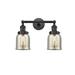 Innovations Lighting Bruno Marashlian Small Bell 16 Inch 2 Light Bath Vanity Light - 208-BK-G58