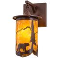 Meyda Lighting Fulton Lone Bear 16 Inch Wall Sconce - 159813