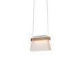 Hubbardton Forge Cowbell 6 Inch LED Mini Pendant - 151060-1000