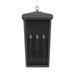 Capital Lighting Fixture Company Donnelly 32 Inch Tall 3 Light Outdoor Wall Light - 926231BK