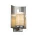 Justice Design Group Limoges 12 Inch Wall Sconce - POR-7591W-10-WAVE-NCKL-LED1-700