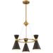 Kovacs Conic 20 Inch 3 Light Mini Chandelier - P1823-248