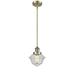 Innovations Lighting Bruno Marashlian Small Oxford 7 Inch LED Mini Pendant - 201S-AB-G534-LED