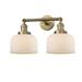 Innovations Lighting Bruno Marashlian Large Bell 19 Inch 2 Light LED Bath Vanity Light - 208-BB-G71-LED