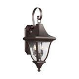 Visual Comfort Studio Collection Oakmont 26 Inch Tall 2 Light Outdoor Wall Light - OL13101PTBZ