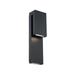 Modern Forms Double Down 18 Inch Tall 2 Light LED Outdoor Wall Light - WS-W13718-BK