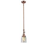 Innovations Lighting Bruno Marashlian Small Bell 5 Inch Mini Pendant - 206-AC-G54