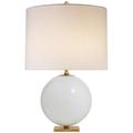 Visual Comfort Signature Collection Kate Spade New York Elsie 25 Inch Table Lamp - KS 3014CRE-L