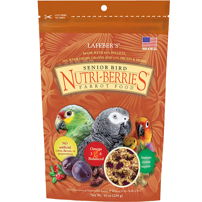 Lafeber's Senior Bird Nutri-Berries Parrot Food, 10 oz.