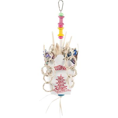 A&E Cage Chinese Takeout Hanging Bird Toy, Medium