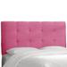 Winston Porter Callis Panel Headboard Upholstered/Microfiber/Microsuede | 51 H x 78 W x 4 D in | Wayfair 678F66F5A5494F0E820E51DFD6B081E1
