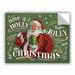 The Holiday Aisle® North Pole Express Santas List Wall Decal Canvas/Fabric in Green/Red | 8 H x 10 W in | Wayfair A789FB27AB8949409CB34E2228B4F8E9