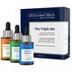 FACE SERUM SKINCARE SET – Retinol Serum for Face - Vitamin C with Niacinamide - Hyaluronic Acid Skin Care – Mens Skincare - Beauty Gifts Sets for Women – Facial Kit for Glowing Skin by DERMAWORKS