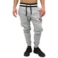 Nike Men Nsw Air Pant FLC Pants - Dark Grey Heather/Black, Medium