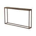 Joe Ruggiero Collection Chaplin 54" Console Table Wood/Metal in Gray/Black | 32 H x 54 W x 8 D in | Wayfair JR009-70-Maple-CA