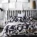 Orren Ellis Holroyd 3 Piece Duvet Cover Set Cotton in Black/White | King Duvet Cover + 2 Pillow Cases | Wayfair D5E1F79ACD96488FBE0EFC0464D13897