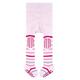 FALKE Unisex Baby Multi Stripe B TI Strumpfhose, Blickdicht, Rosa (Powder Rose 8902), 62-68