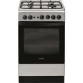 Indesit Freestanding IS5G1PMSS 50cm Gas Cooker A Rated - Silver