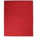 Red 93 x 0.75 in Area Rug - Calvin Klein Las Vegas Handmade Wool Area Rug Wool | 93 W x 0.75 D in | Wayfair 099446490155