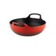 Le Creuset Enamelled Cast Iron Balti Dish, 24 cm, Cerise, 20142240600460