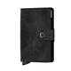 Secrid - Vintage Mini Wallet Black - MV-Black, Black/White, One Size