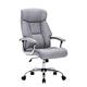 Amoiu Office Chair, Heavy Duty Office Chair High Back Ergonomic Faux Leather Computer Chair, Thick Padded Executive Chair (Fabric Cover)