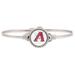 Women's Luca + Danni Silver Arizona Diamondbacks Bangle Bracelet