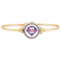 Women's Luca + Danni Gold Philadelphia Phillies Petite Bangle Bracelet