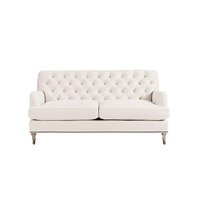 Maggie Apartment Sofa with Brass Nailheads - Ballard Designs