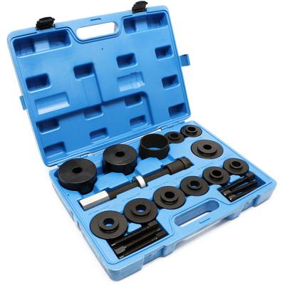 Radlager Werkzeug Satz 19 teilig, Druckplatten 55,5-84 mm, Gewindespindel, Druckhülsen, Image