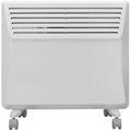 Devola Electric Panel Heater Low Energy Wall mounted Radiator 1000W, Eco Warm Energy Efficient Technology, Floor stand & wall mount, Adjustable Thermostat with Programmable Timer, Lot 20, DVS1000W