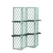 Braxton Culler Santa Cruz 54" 4 Panel Folding Room Divider Bamboo/Rattan in Green | 71 H x 54 W x 11 D in | Wayfair 129-027/SEAMIST