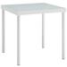 Harmony Outdoor Patio Aluminum Side Table EEI-2604-WHI