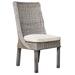 Panama Jack Sunroom Exuma Dining Chair Upholstered/Wicker/Rattan | 41 H x 21 W x 25 D in | Wayfair PJS-3001-KBU-SC/SU-706