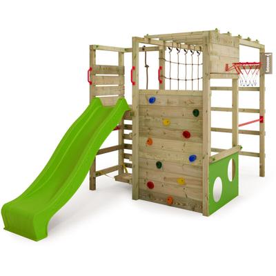 Klettergerüst Spielturm ActionArena mit Rutsche, Gartenspielgerät mit Leiter & Spiel-Zubehör – Image