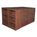 Legacy Stand Up 2 Lateral File/ Storage Cabinet/ Desk Quad w/ Bookcase End in Cherry - Regency LS2LFSCSD8546CH